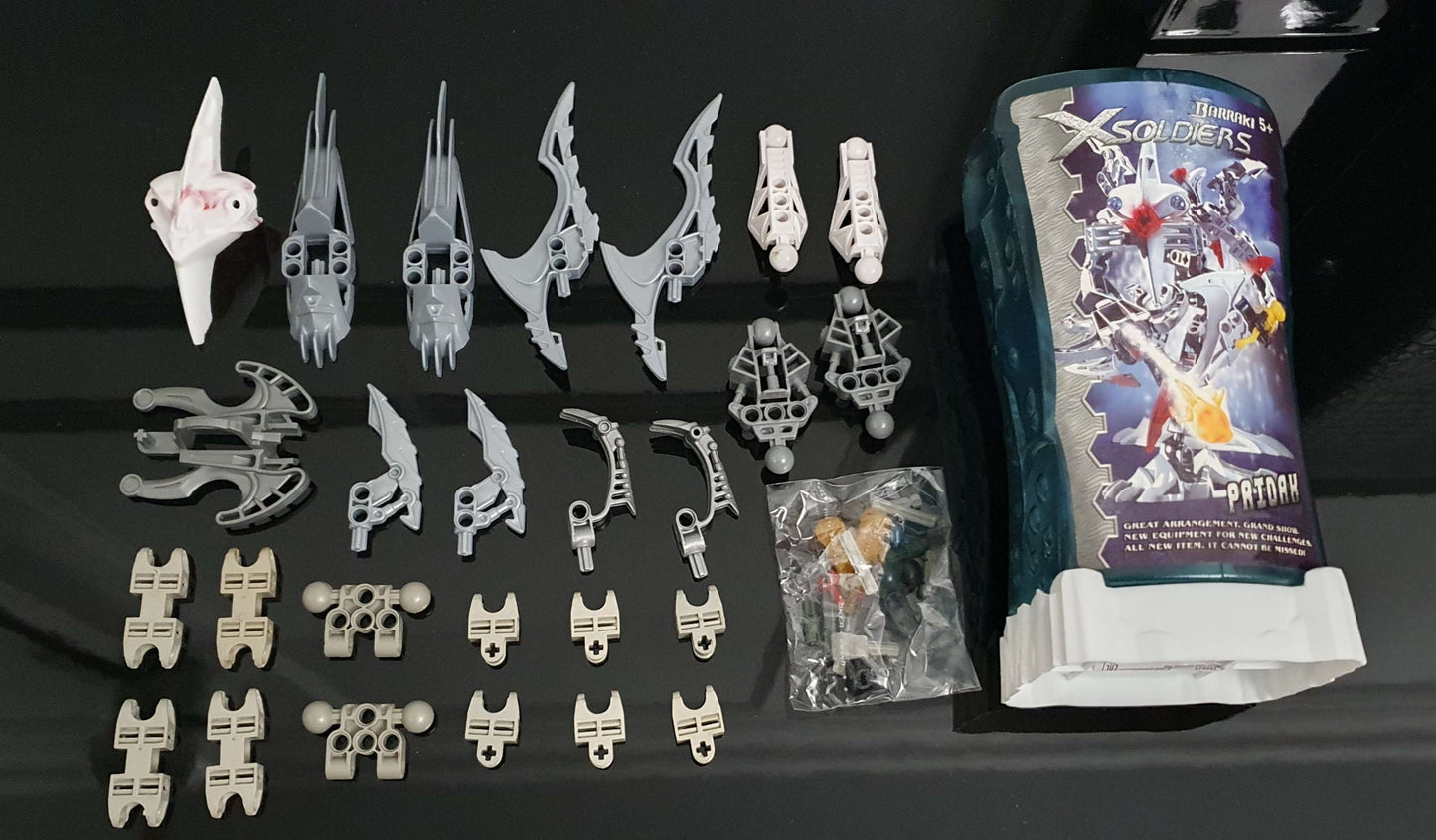 Knockoff, Packaged Set, Xsoldiers: Barraki, Pridak
