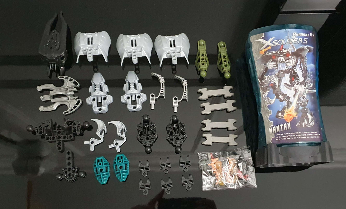 Knockoff, Packaged Set, Xsoldiers: Barraki, Mantax