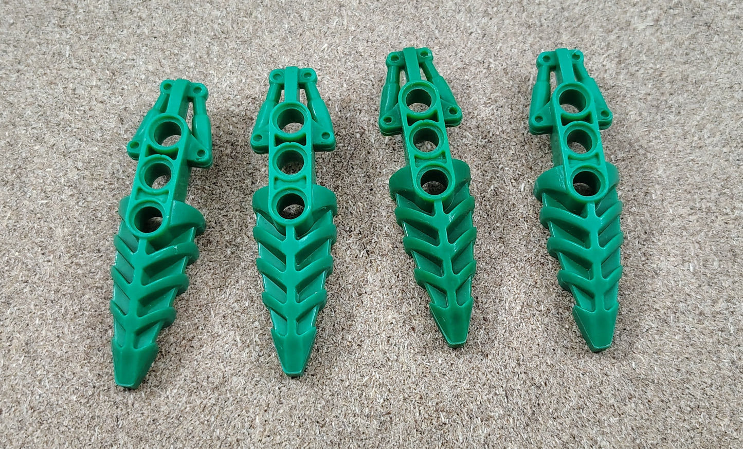 Green, Visorak Feet (1x)