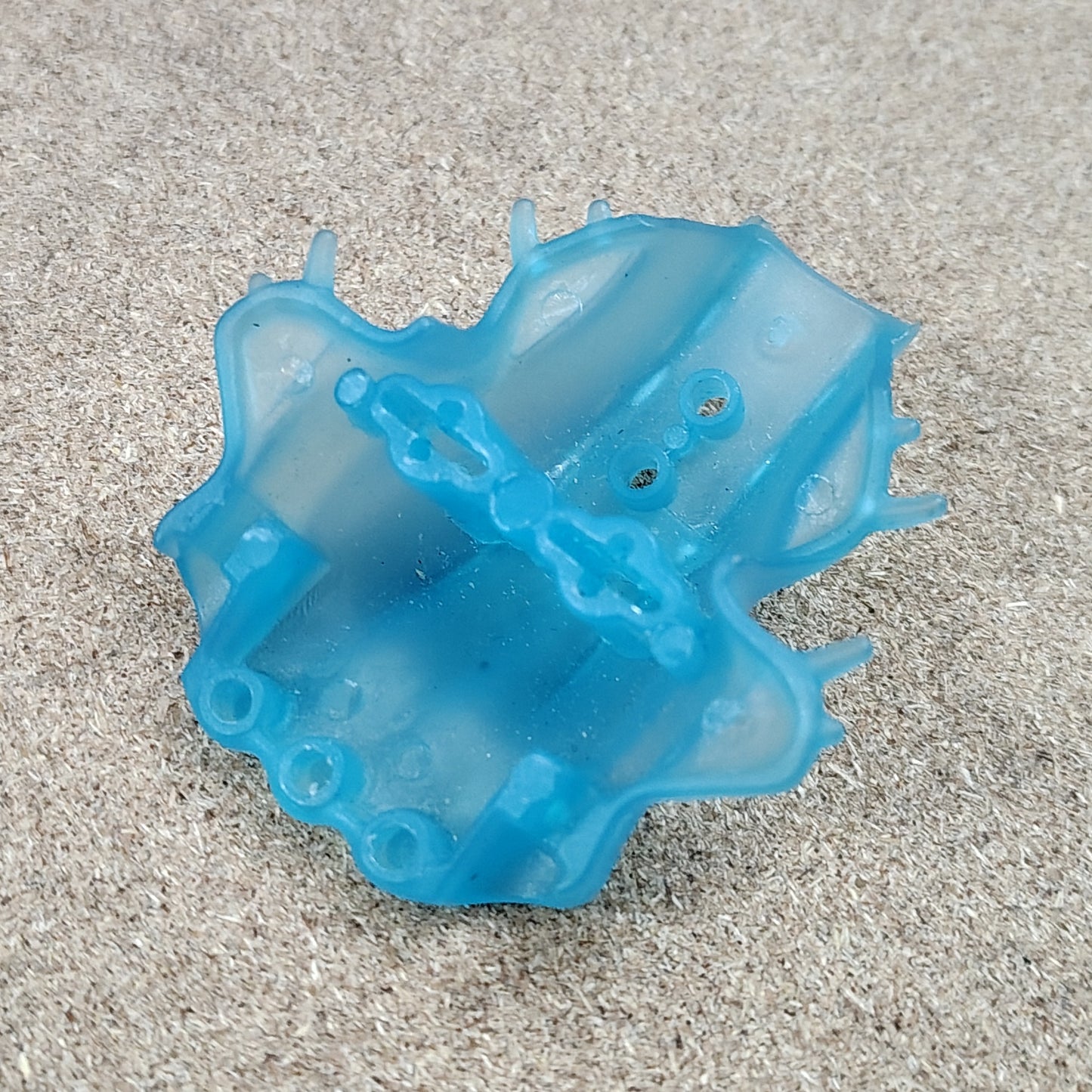 Trans Medium Blue Carapar/Nocturn Head
