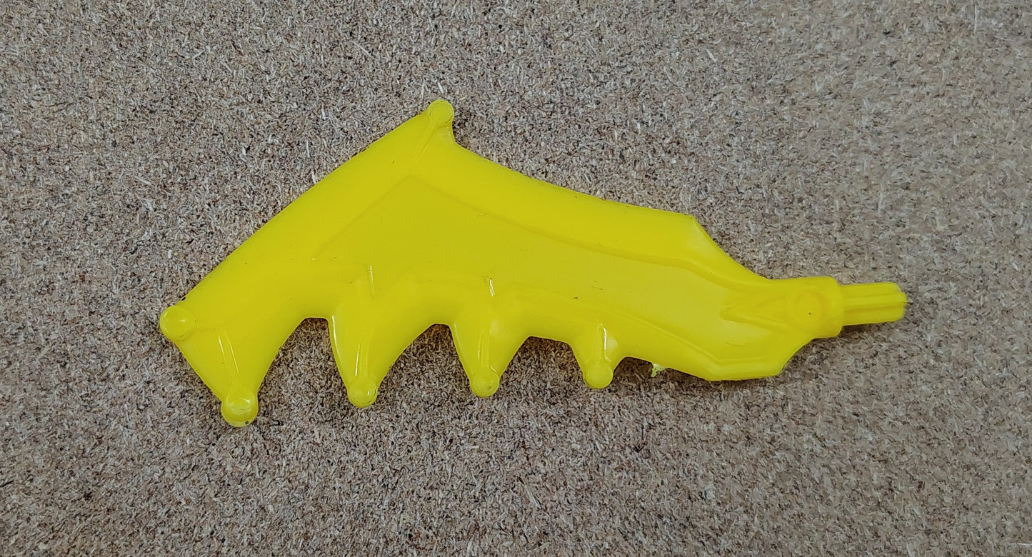 Yellow Barbed Sword (1x) (Copy)