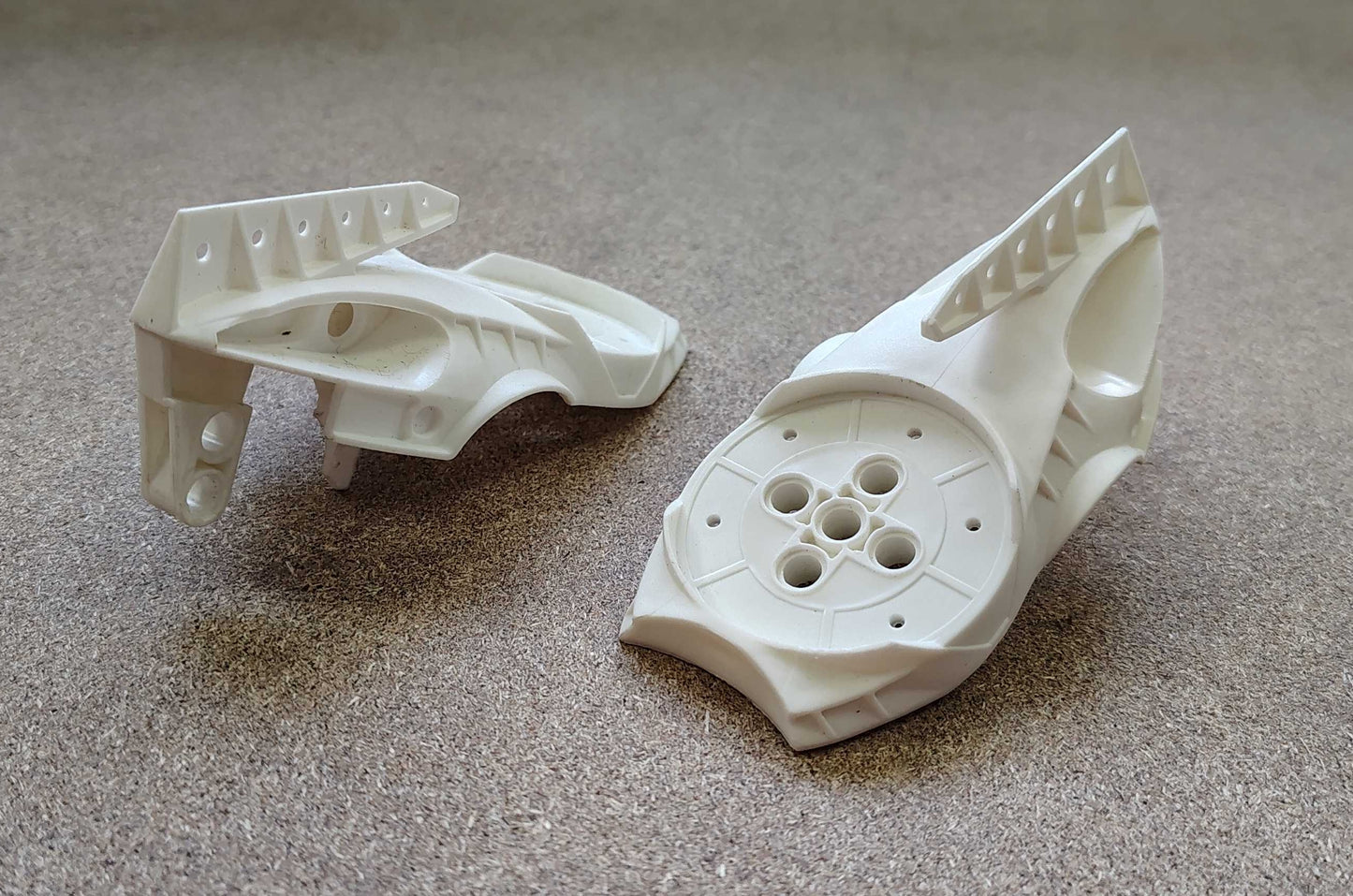 White, Visorak Oohnorak Shell (1x)