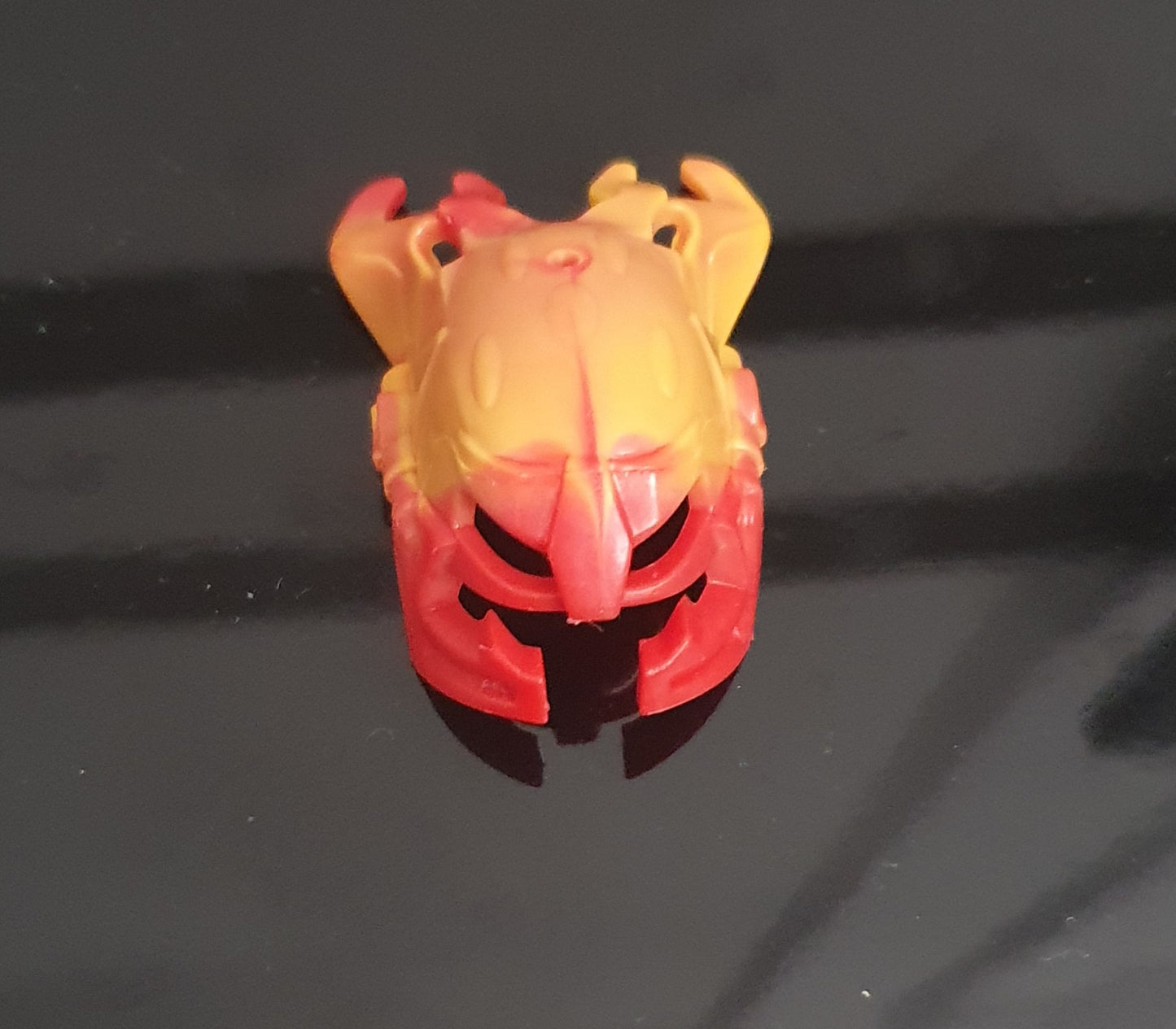 Knockoff Red+Metru Yellow, Malum Helmet (1x)