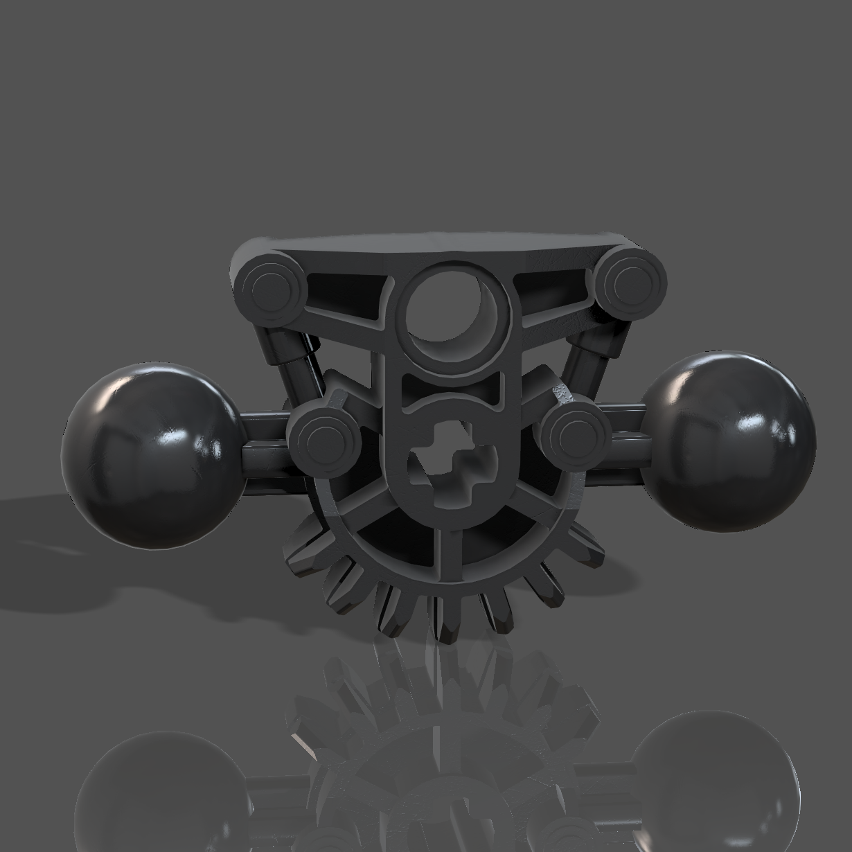 SID_EVO_04 Evaneticsart 2 Hole Metru Pelvis with Axle Hole