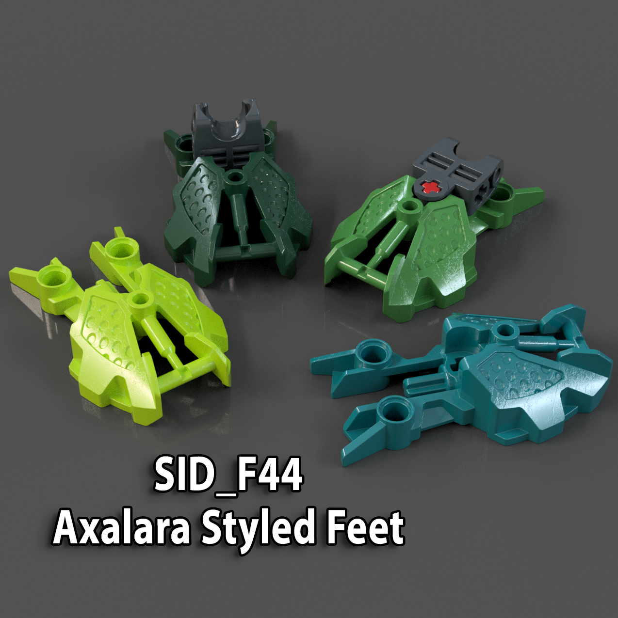 SID_F44 Axalara Styled Feet (pair)