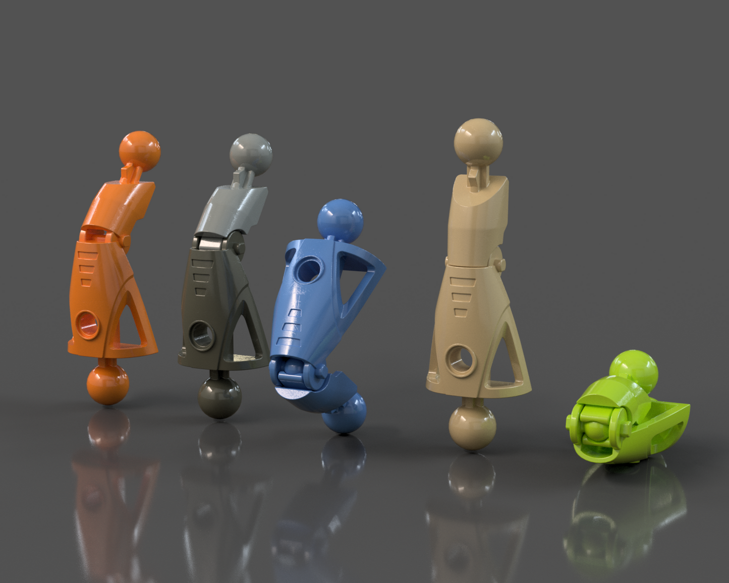 SID_L51 Articulated Toa Nuva Legs