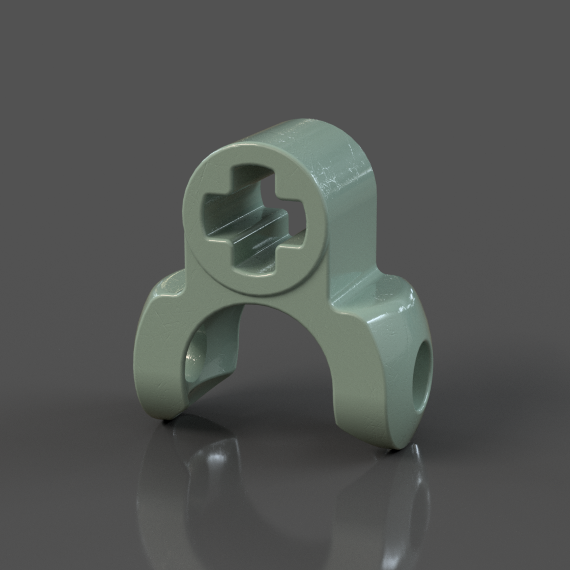 Socket With Perpindicular Axle Hole (pair)