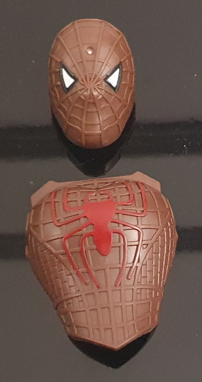 Knockoff, (2 Pack), Spider Man Metru Armor, Brown