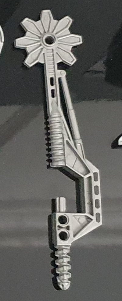 Knockoff Silver, Piraka Reidak Weapon (1x)