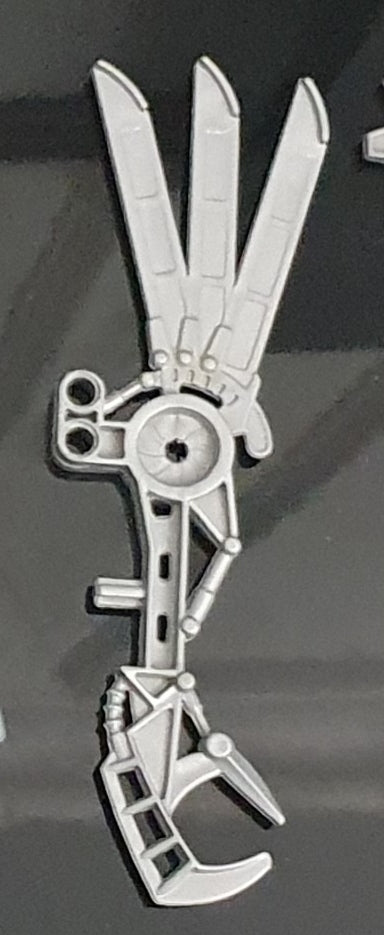 Knockoff Silver, Piraka Zaktan Weapon (1x)