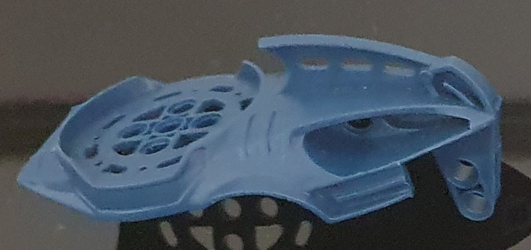 Knockoff Dark Blue, Visorak Roporak Shell (1x)
