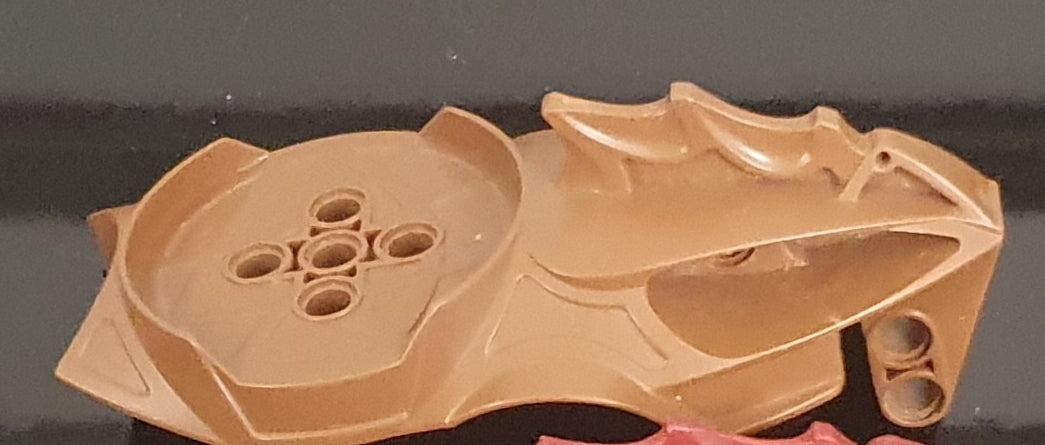 Knockoff Metru Brown, Visorak Keelerak Shell (1x)