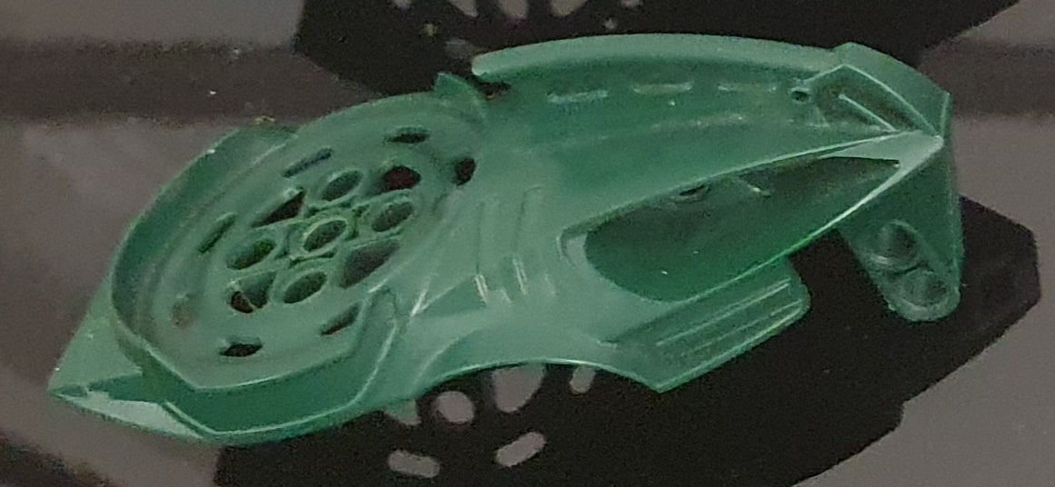 Knockoff Dark Green, Visorak Roporak Shell (1x)