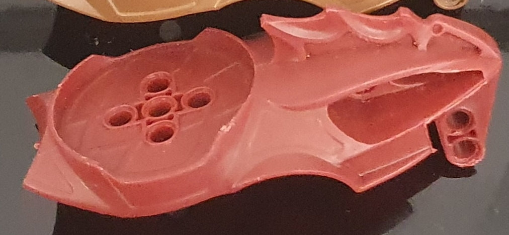 Knockoff Dark Red, Visorak Keelerak Shell (1x)