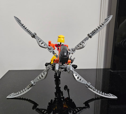 Galvatek (Jaller and Gukko) (Glopo Dreambuilder Knockoff-Bionicle)