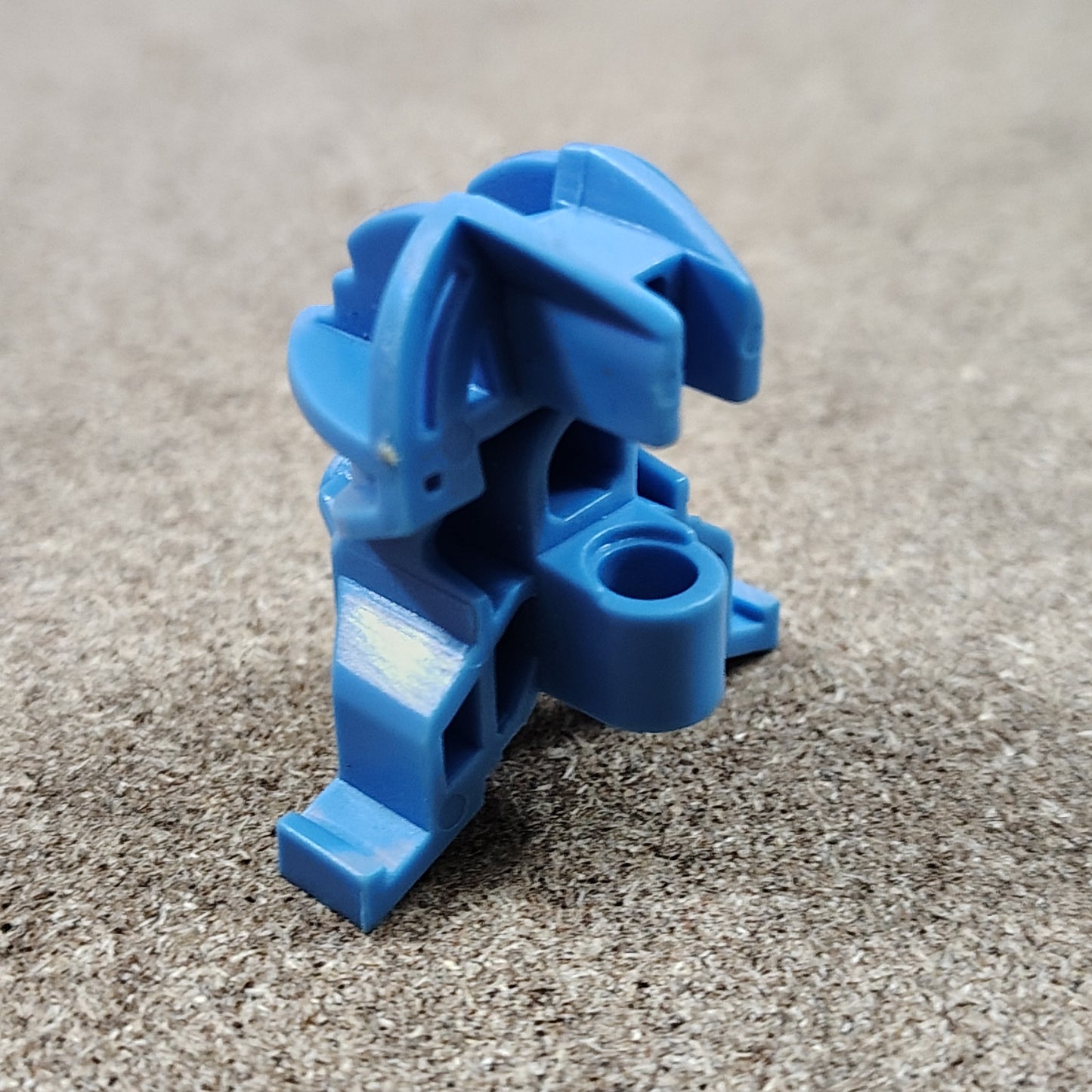 Medium Blue Tohunga Head (1x)