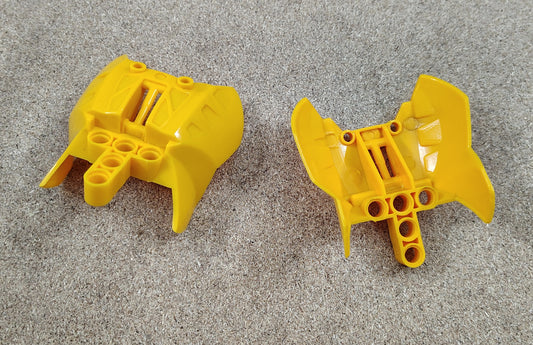 Bright Light Orange Carapar Armor (1x)