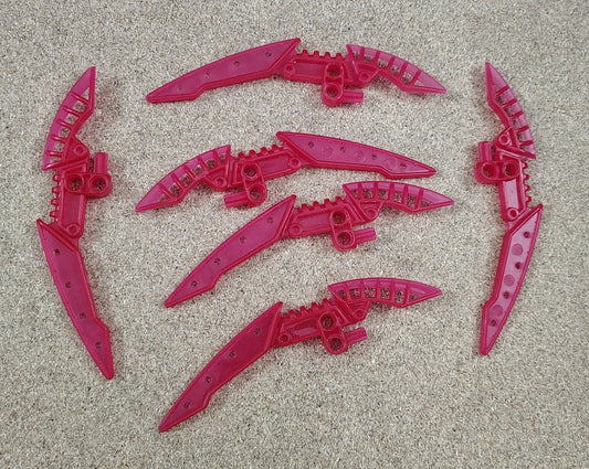 Trans-Dark Pink, Light Staff (1x)