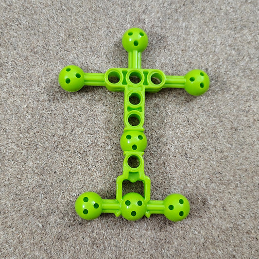 Off-Lime Green Hero Factory Torso, Small with 7 Ball Joint