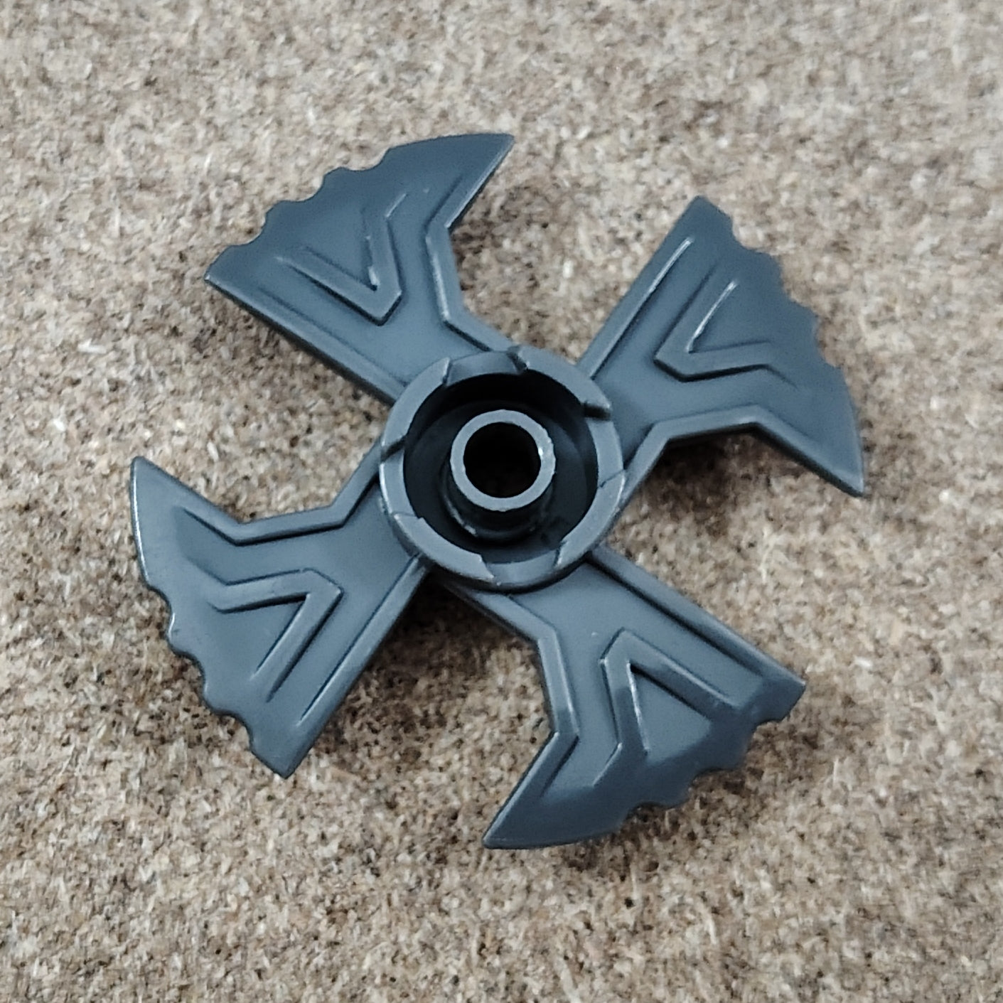 Dark Gray Brick Spinner Weapon