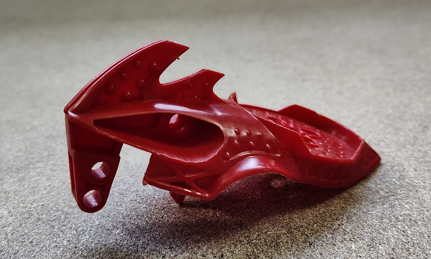 Red, Visorak Vohtarak Shell (1x)