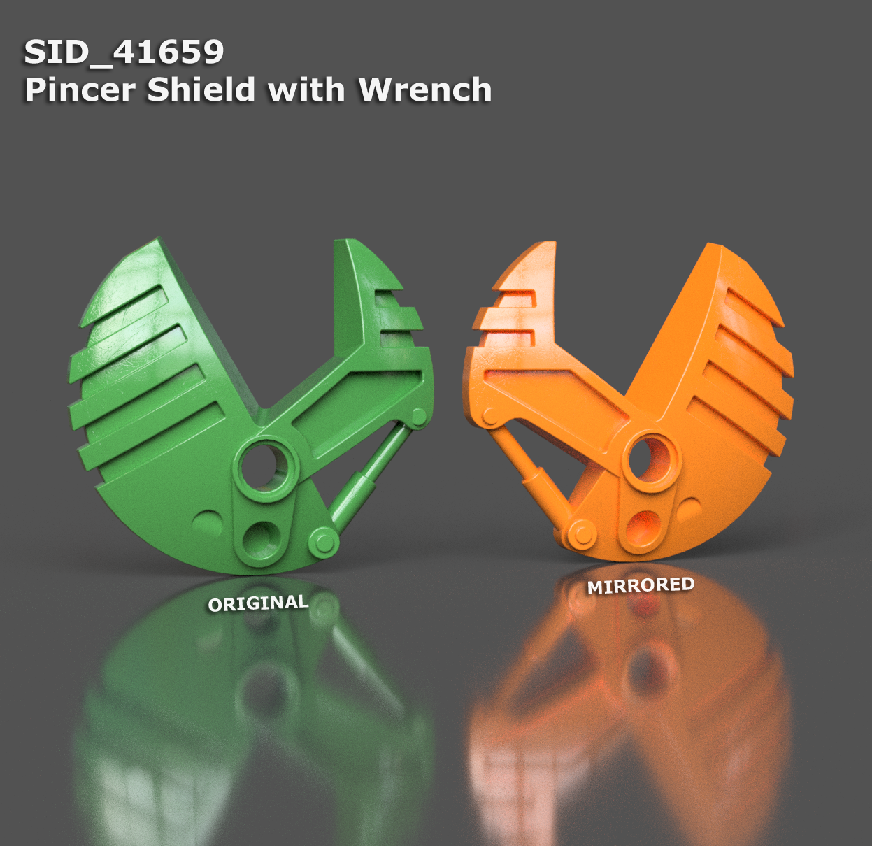 Pincer Shield with Wrench