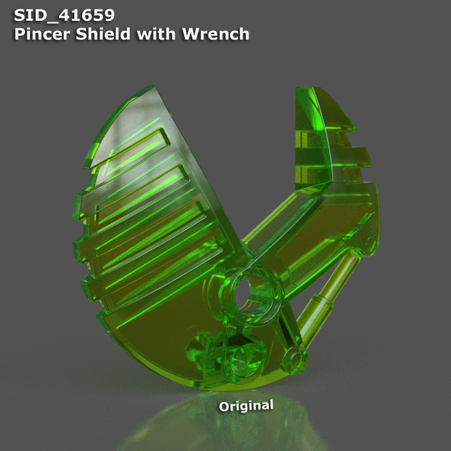 Pincer Shield with Wrench