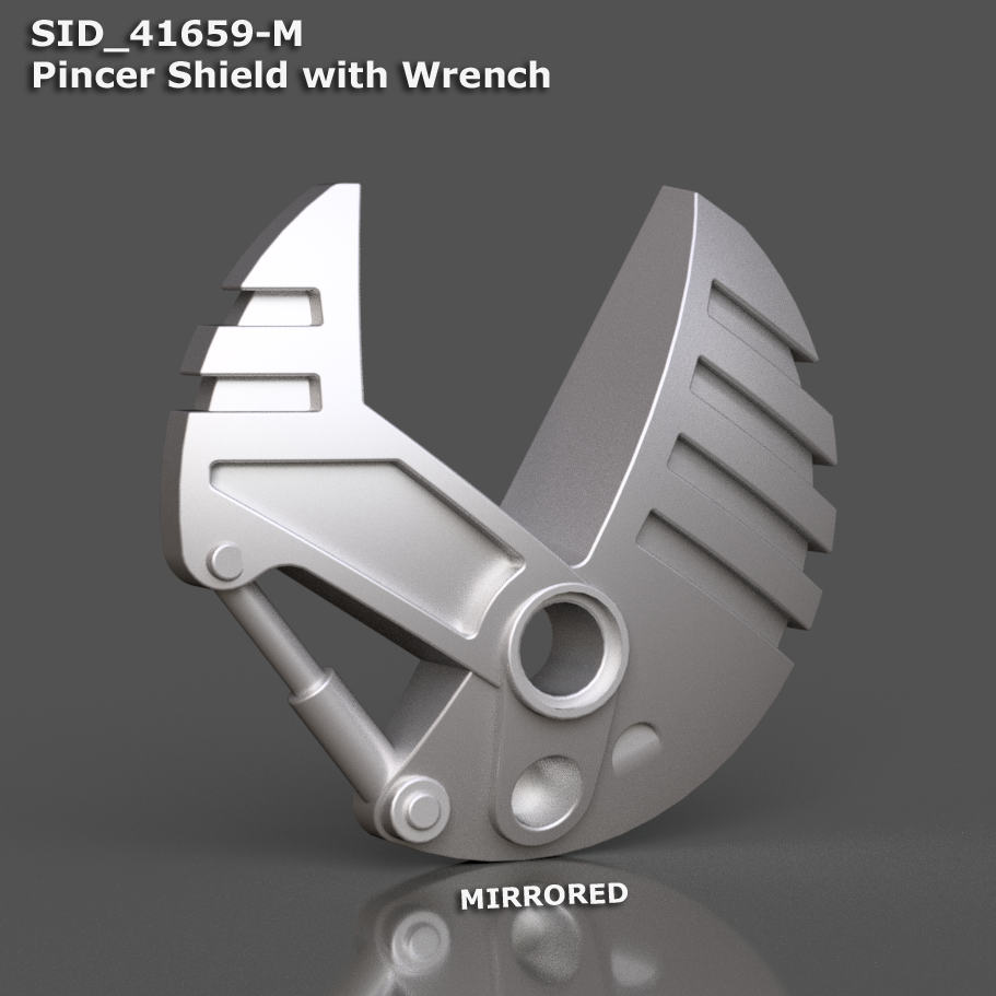 Pincer Shield with Wrench