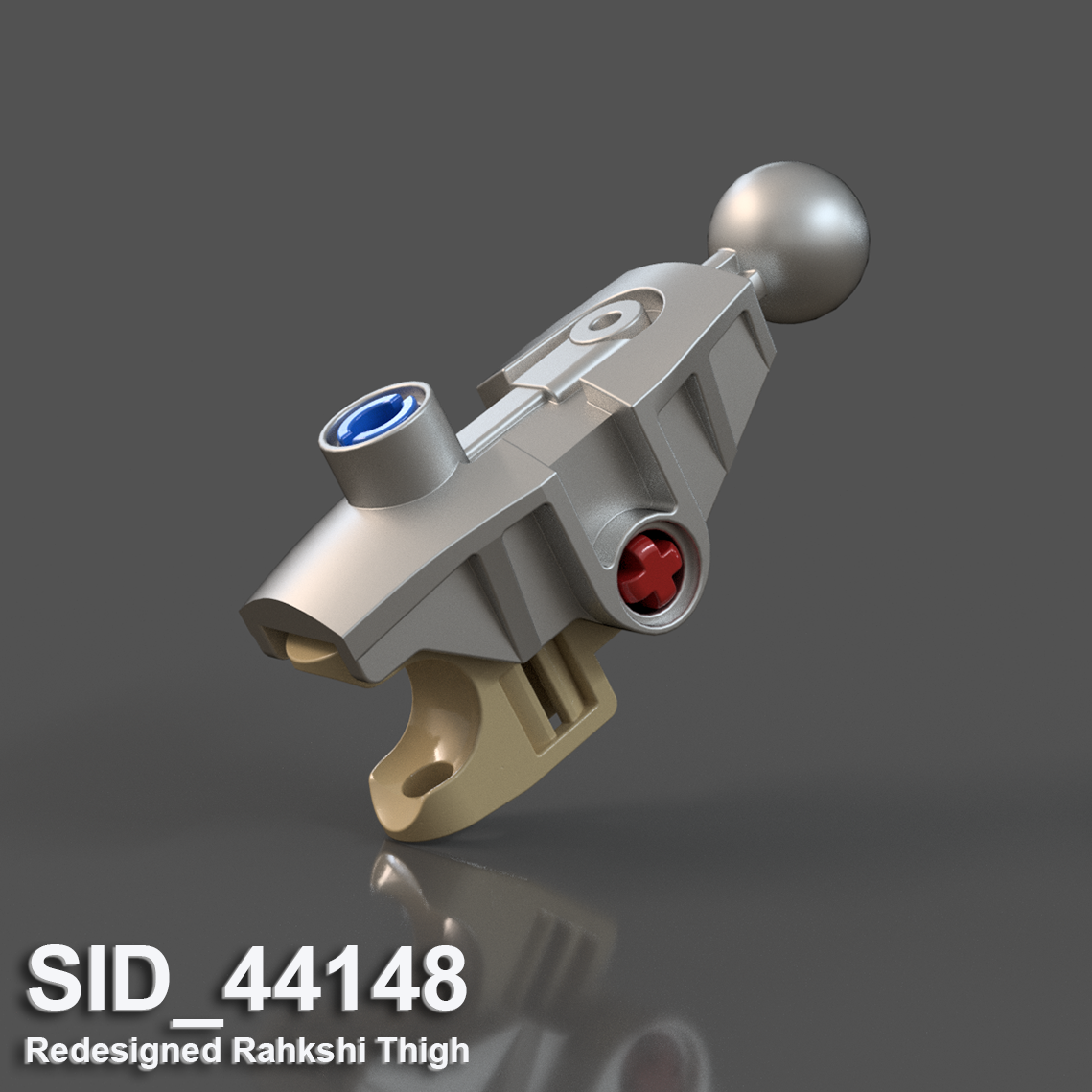 SID_44148 Rahkshi Leg Upper Section (pair)