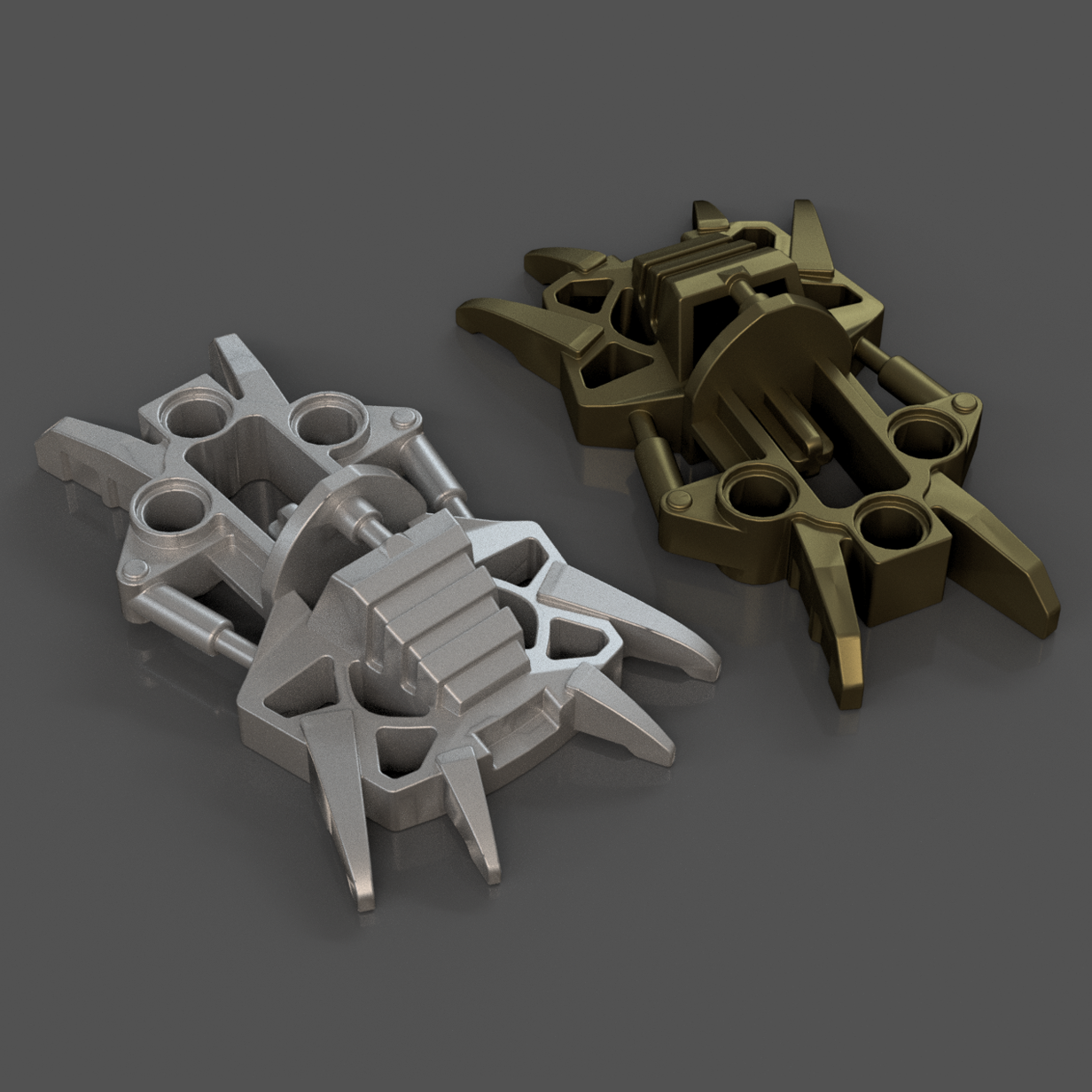 53542 Clawed Inika Foot