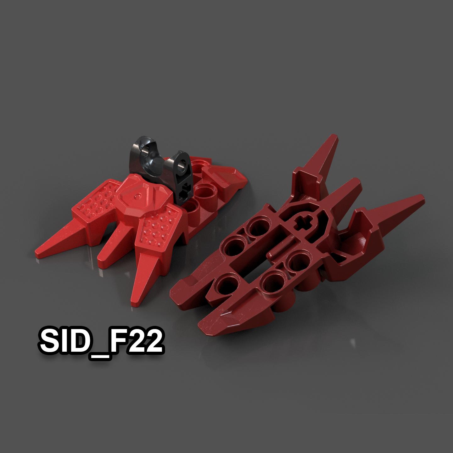 SID_F22 Clawed Toa Feet