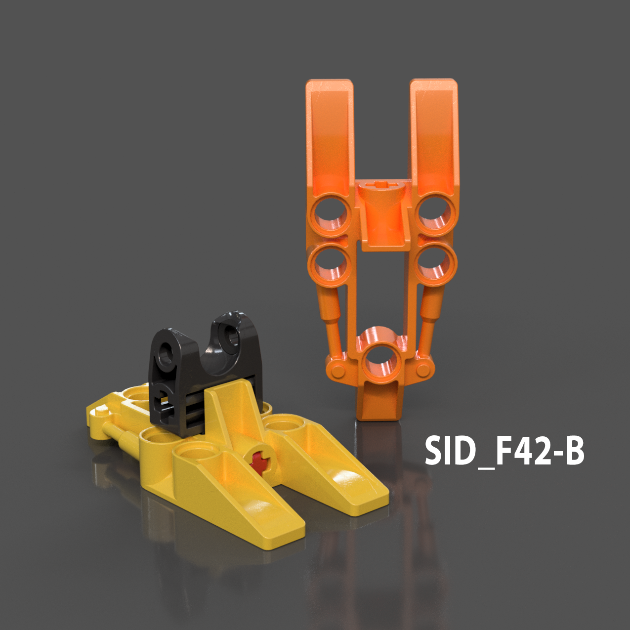 SID_F42 Basic Foot Design 3x7x2L (Pair)