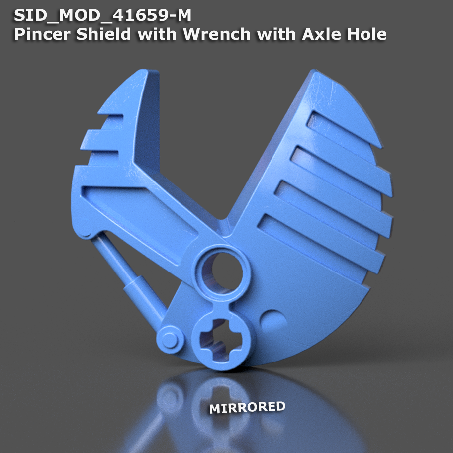 Axle Hole Mod for Pincer Shield with Wrench