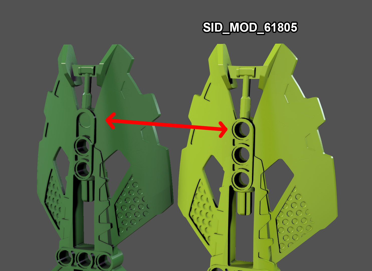 61805 Panel / Shield (Axalara T9) – KingSidorak's Store