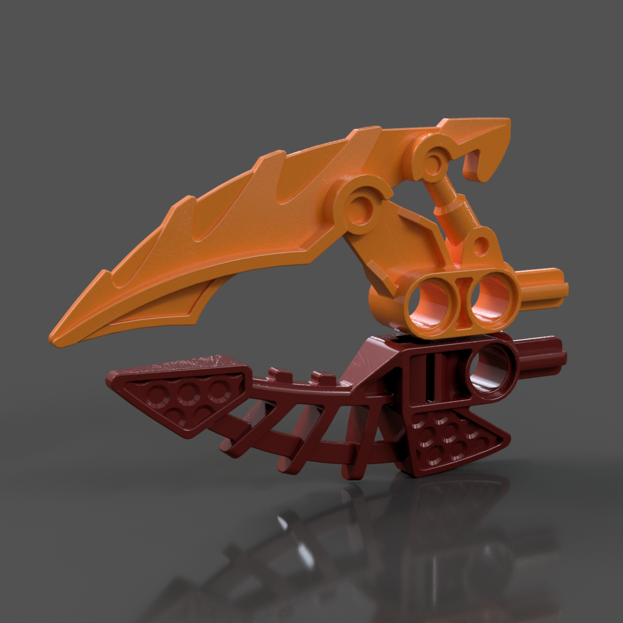 SID_W132 Mahri Matoran Dagger (Pair)