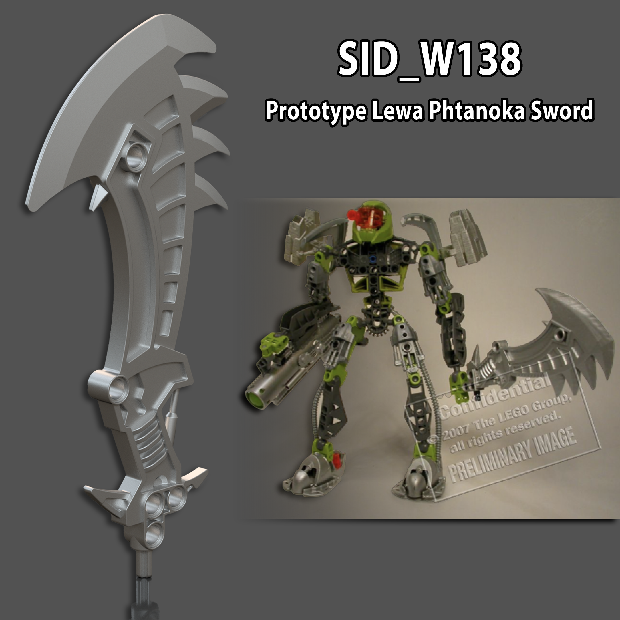 Lewa Phantoka Prototype Sword – KingSidorak's Store