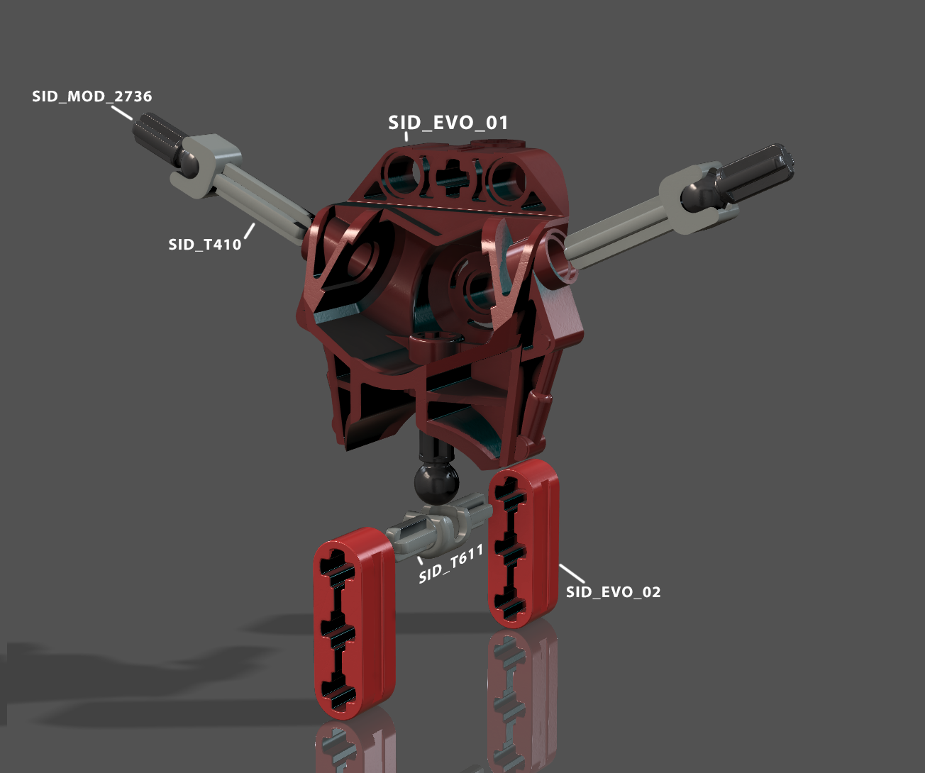 Evaneticsart Articulated Metru Body kit