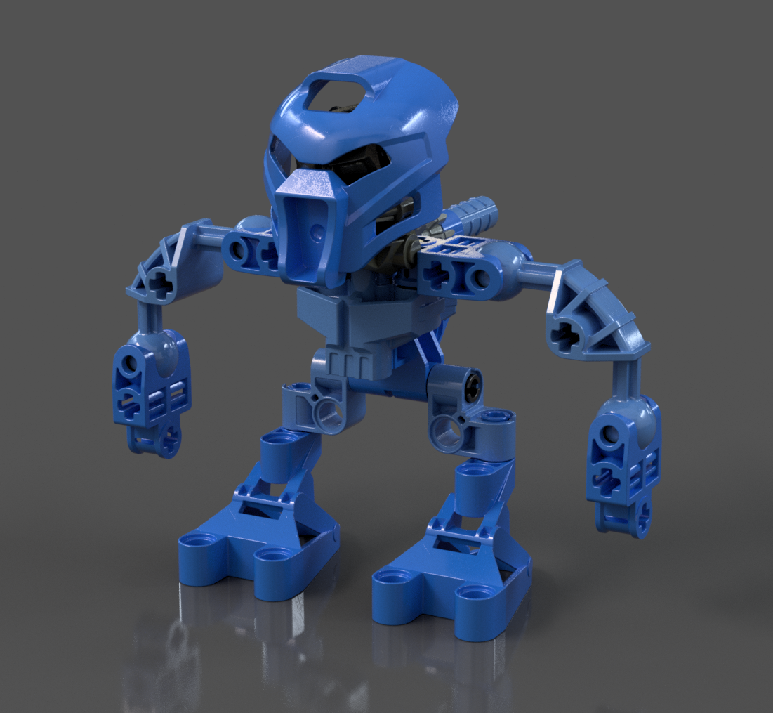 SID_B51 Thin Matoran Torso